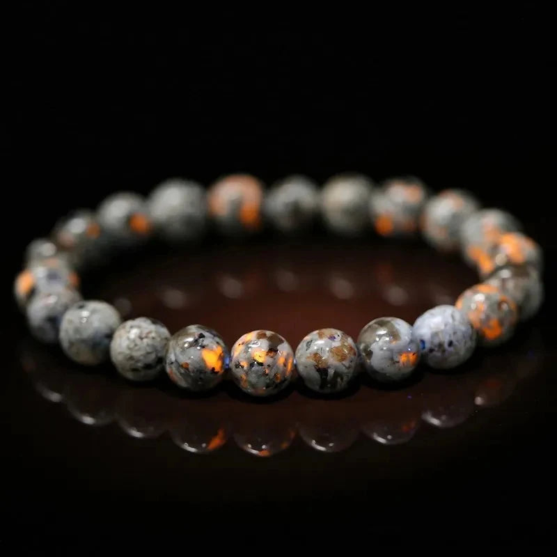 Natural Stone Amethyst Tiger Eye Crystal Gem Beads Bangles Bracelets