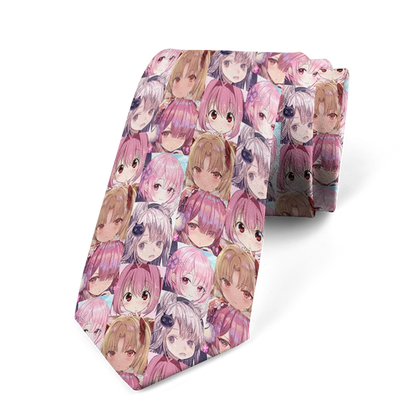 8cm Men Japanese Cartoon Printed Fashion Novelty Wedding Business Necktie Ties