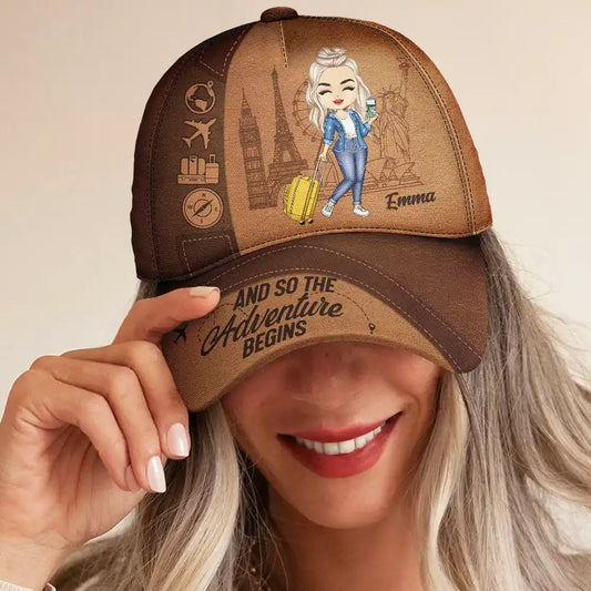And She Lived Happily Ever After- Personalized Classic Cap