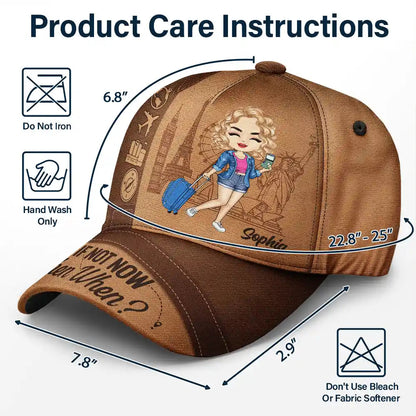 And She Lived Happily Ever After- Personalized Classic Cap