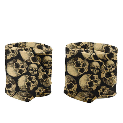 8cm 3D Skull Rock Printed Fashion Neckties Ties