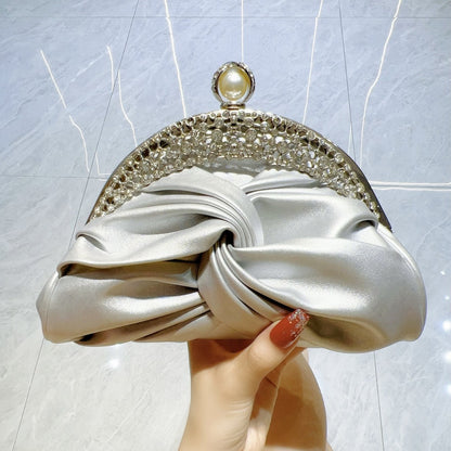 Women Diamond-embedded Fashionable Party Clutch Mini Bag