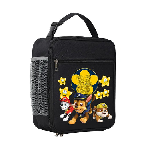 Paw Patrol Kids Cartoon Waterproof Portable Insulated Lunch Box Bags