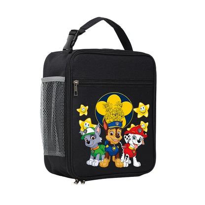 Paw Patrol Kids Cartoon Waterproof Portable Insulated Lunch Box Bags