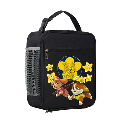 Paw Patrol Kids Cartoon Waterproof Portable Insulated Lunch Box Bags