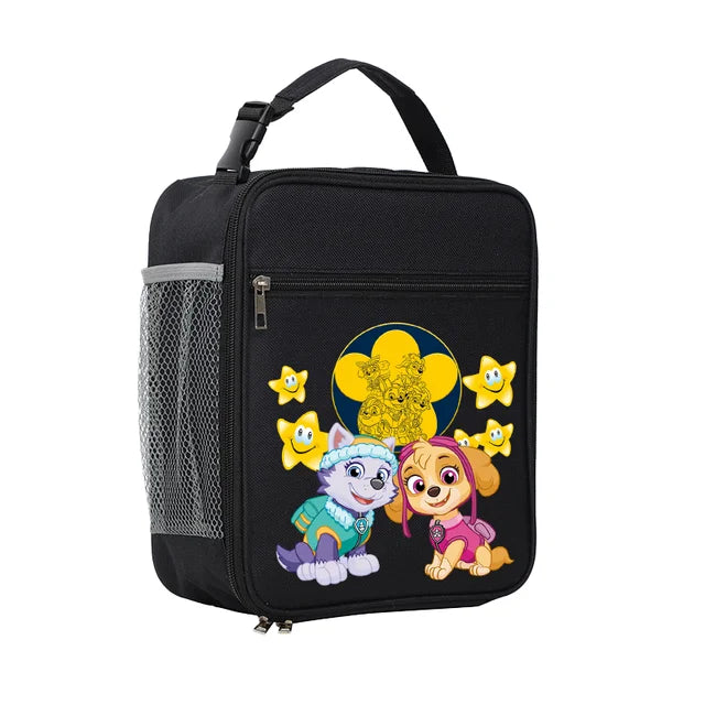 Paw Patrol Kids Cartoon Waterproof Portable Insulated Lunch Box Bags