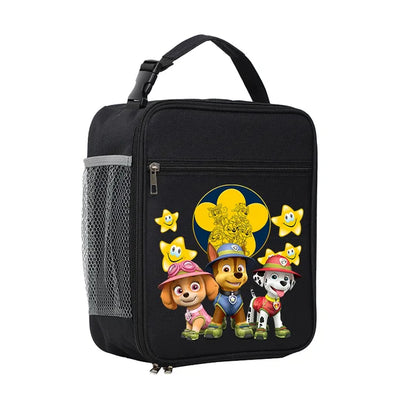 Paw Patrol Kids Cartoon Waterproof Portable Insulated Lunch Box Bags