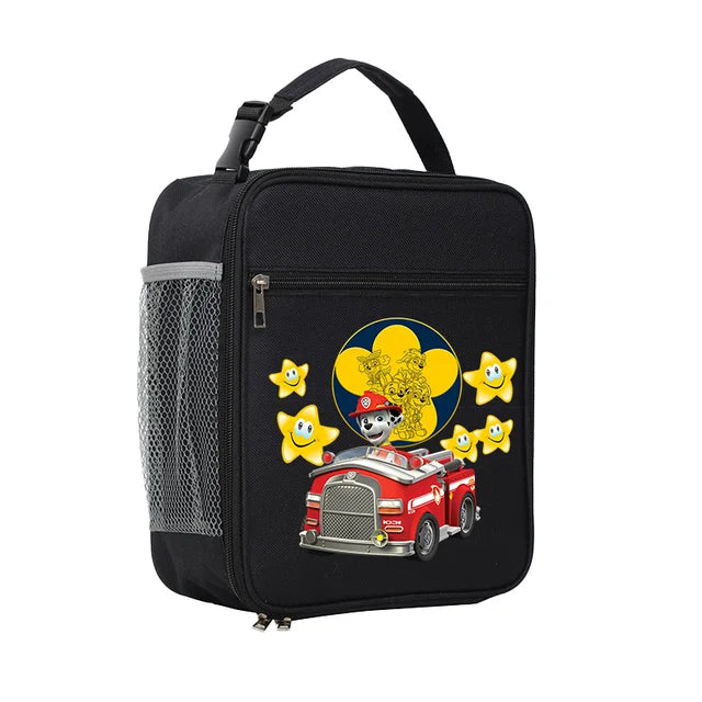 Paw Patrol Kids Cartoon Waterproof Portable Insulated Lunch Box Bags