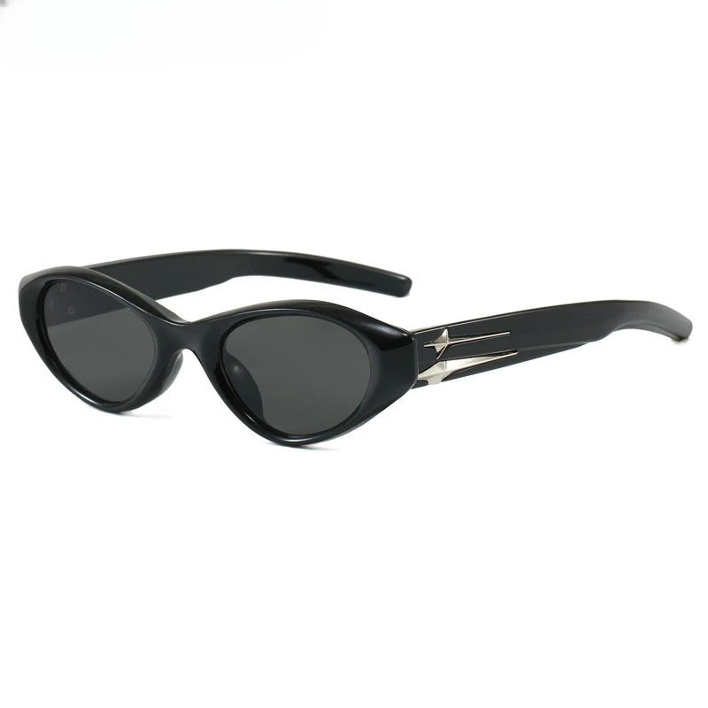 Women Y2k Cat Eye Designer Punk Eyeglasses Driving Eyewear Sunglasses