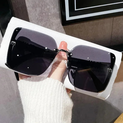 Women Vintage Driving Square Sunglasses Eyeglasses