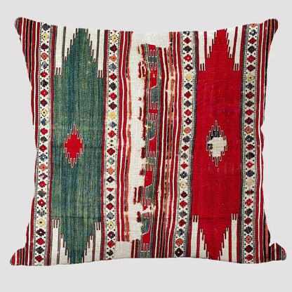 Luxury Plush Both Sides Print Bohemian Patterns Kilim Carpet Cushions Case Sofa Pillowcase Decor