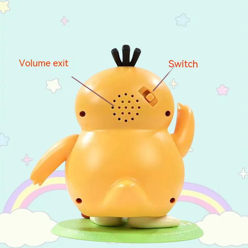 Pokemon Psyduck Model Doll Anime Action Figure Pocket monster Dance Swing Sounding Music Box Collected Toys