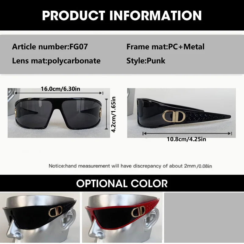 Oversized Cat Eye Women Designer Fashion Square Big Frame Sunglass Glasses