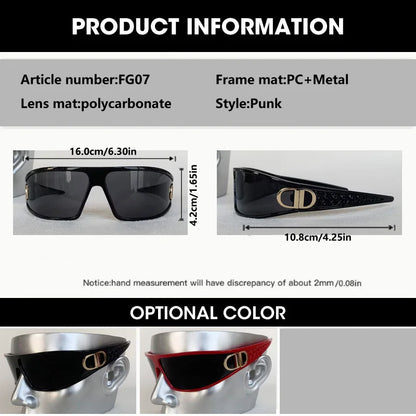 Oversized Cat Eye Women Designer Fashion Square Big Frame Sunglass Glasses