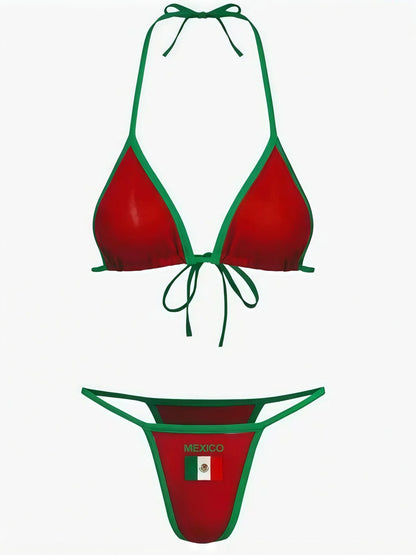 Brazilian Bikinis Women Swimwear Swimsuit Thong Beach Wear Bikini Set Bathing Suit