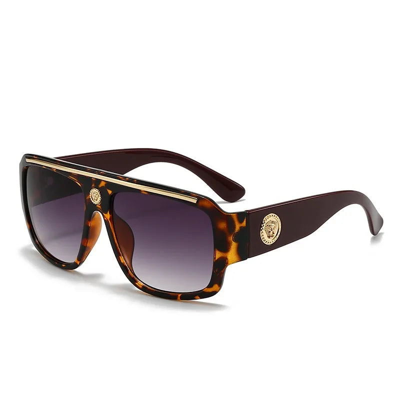 Women Designer Men Women Oversized Vintage Punk Shades Driving Glasses