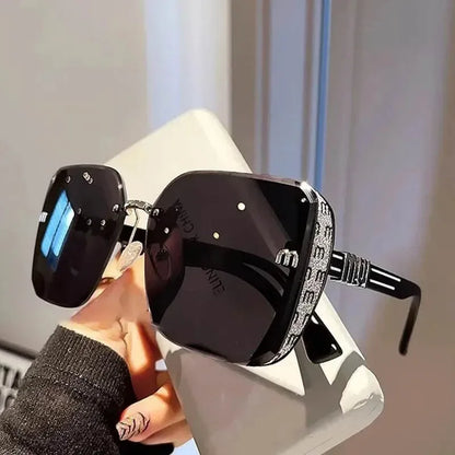 Women Vintage Driving Square Sunglasses Eyeglasses