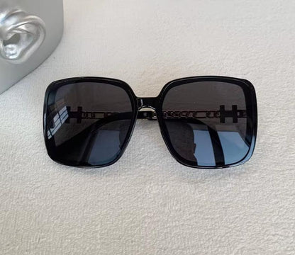 Women Men Designer Vintage Rays Mirror Square Letter Shades Sunglasses UV400