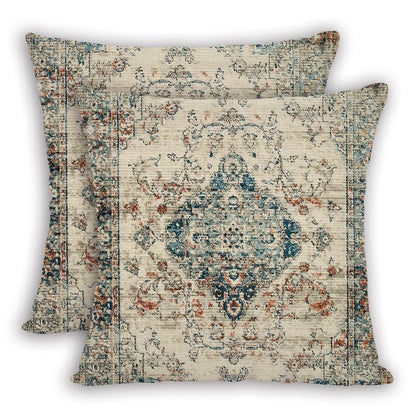 2pcs/Set Retro Bohemian Ethnic Stylish Pillowcase Cushion Cover Sofa Home Decor 45x45