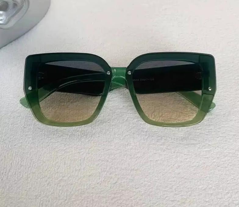 Men Women Mix Color Retro Designer Concave Shape UV400 Eyewear Sunglasses