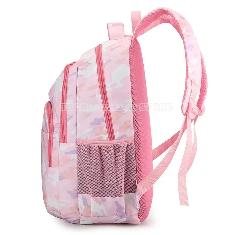 Gaby Dollhouse Kids Girls Backpack Cartoon Sweet Pink School Bag Birthday Gifts