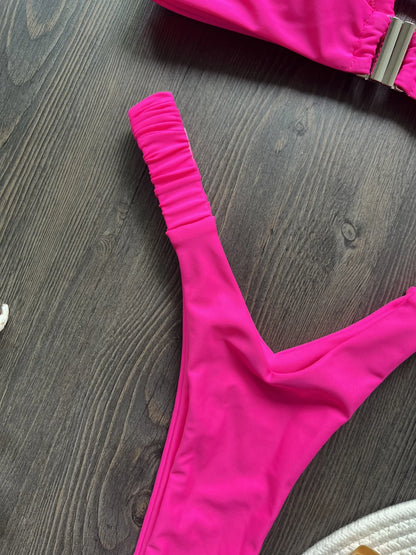 Sexy Micro Bikini Tube Top Women Swimsuits Swimwear Brazilian Thong Biquini Swimming Suit