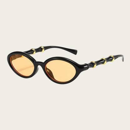 Women Men Rivets Shades Fashion Designer Retro Small Oval Sunglasses Eyewear Glasses UV400
