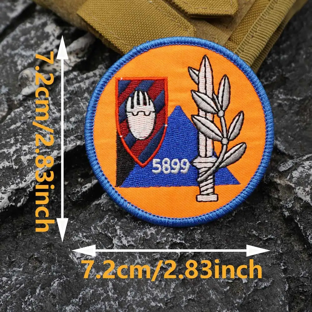 Israel logo Embroidered Patch Iron-On Sewing Clothes Patches Applique