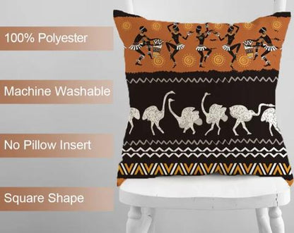 African Stylish Animal Print Throw Pillowcase Home Sofa Cushion Cover