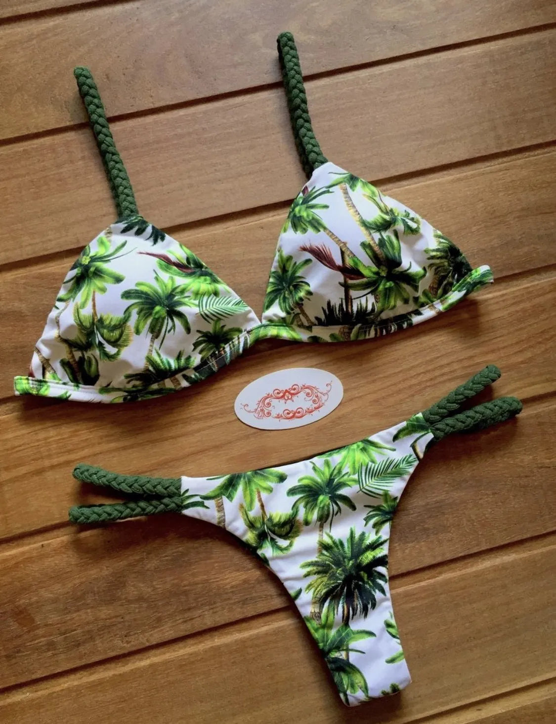 Sexy Micro Women Swimsuit Push Up Bikini Set Beach Wear Printed Bathing Bikinis 0