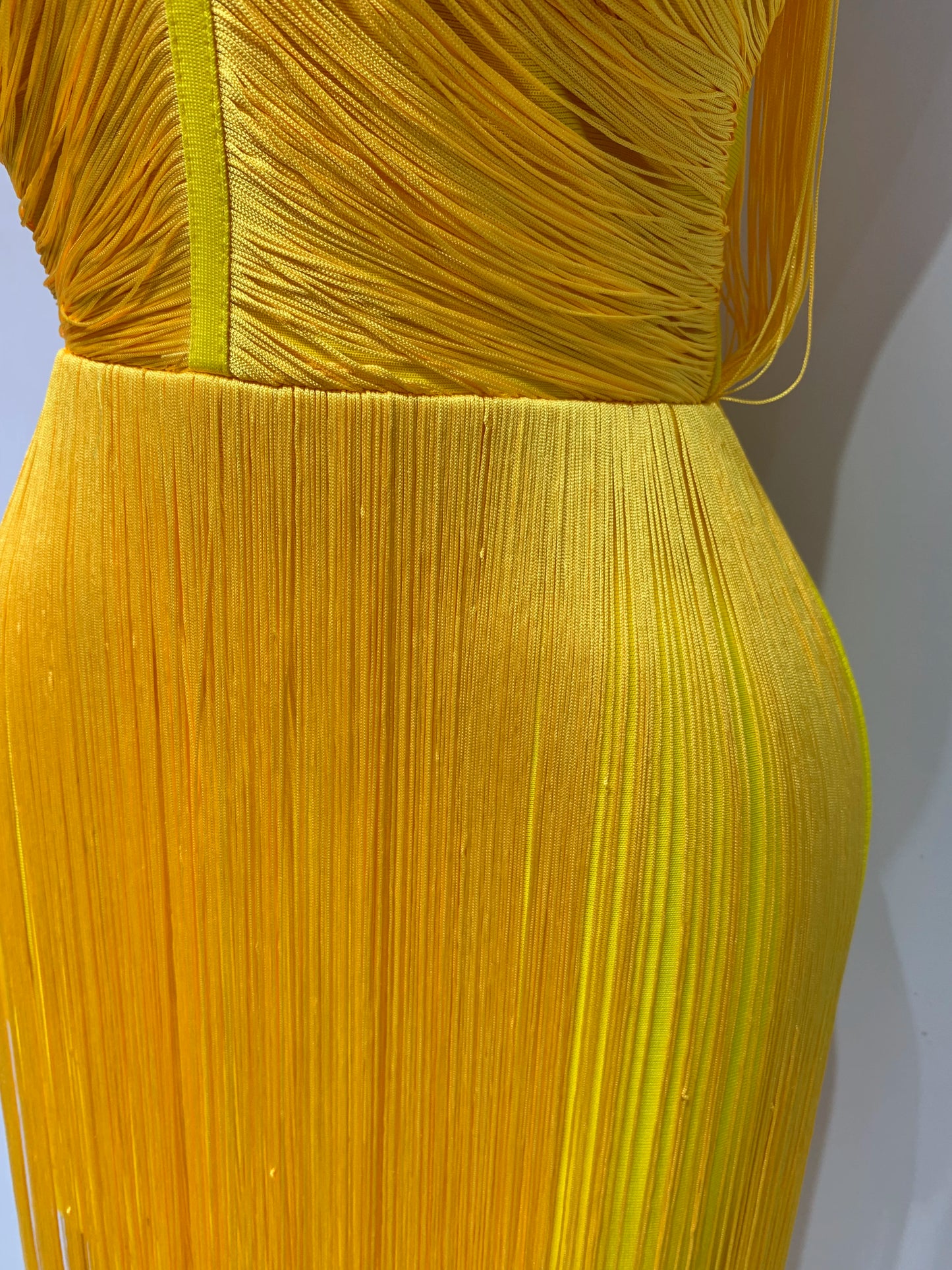 Sexy Sleeveless Tassels Bandage Celebrity Evening Party Birthday Cocktail Dress