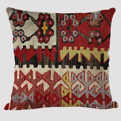 Luxury Plush Both Sides Print Bohemian Patterns Kilim Carpet Cushions Case Sofa Pillowcase Decor