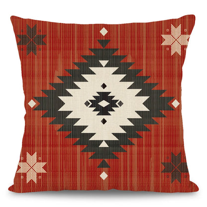 Aztec Western Abstract Pattern Ethnic Bohemia Geometric Pillowcase Cushion Cover Home Decor