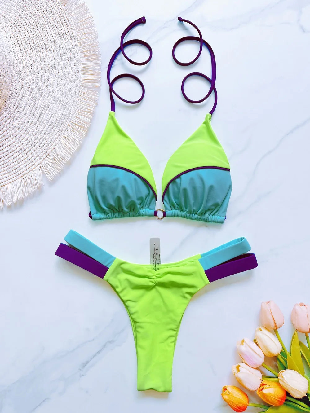 Sexy Micro Bikini Swimsuit Thong Bathing Brazilian Swimwear Suit
