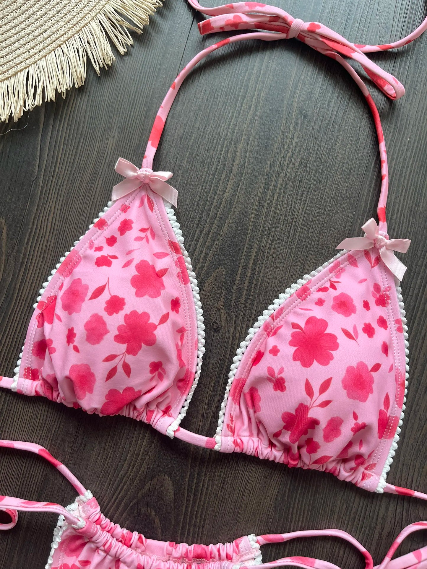 Two Pieces Micro Bikini Push Up Women Sexy Swimwear Brazilian Bikini Set Thong Swimsuit