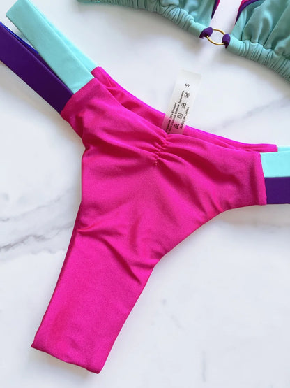 Sexy Micro Bikini Swimsuit Thong Bathing Brazilian Swimwear Suit