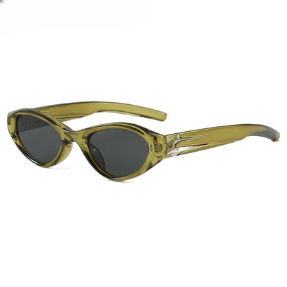 Women Y2k Cat Eye Designer Punk Eyeglasses Driving Eyewear Sunglasses