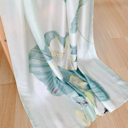 180X90cm Women Four Seasons Bandanna Designs Square Wrap Shawl Scarf Scarves kgL6