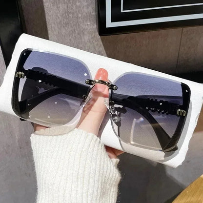 Women Vintage Driving Square Sunglasses Eyeglasses