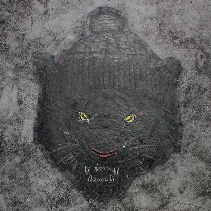 Green Dark Tiger Head Iron on Embroidery Patches for Clothes Applique Cool Badge DIY Craft