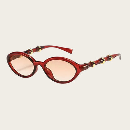 Women Men Rivets Shades Fashion Designer Retro Small Oval Sunglasses Eyewear Glasses UV400