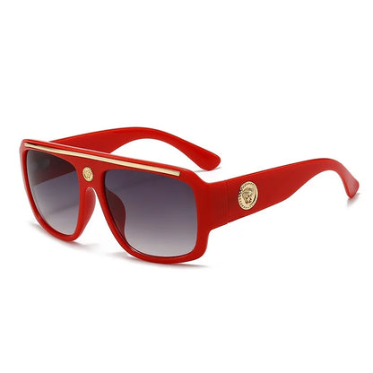 Women Designer Men Women Oversized Vintage Punk Shades Driving Glasses