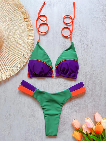 Sexy Micro Bikini Swimsuit Thong Bathing Brazilian Swimwear Suit