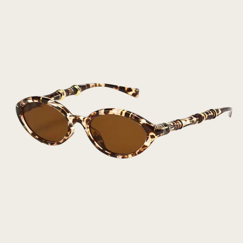 Women Men Rivets Shades Fashion Designer Retro Small Oval Sunglasses Eyewear Glasses UV400