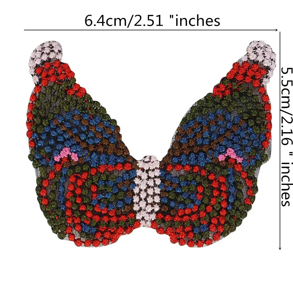 Butterfly Ladybug Patch Sewing on Applique Patches Badges for Clothes