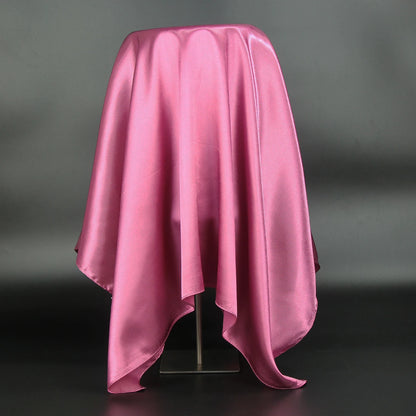 90*90cm Women Satin Silk Scarf Top Headwraps Bandana Wrap Shawl Scraves