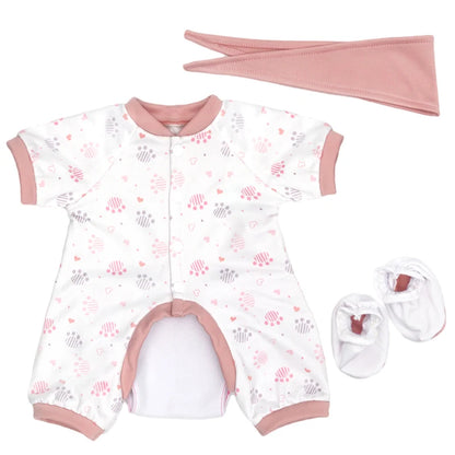 55cm Toys Wears Dress Sets 22 Inch Reborn Baby Doll Clothes