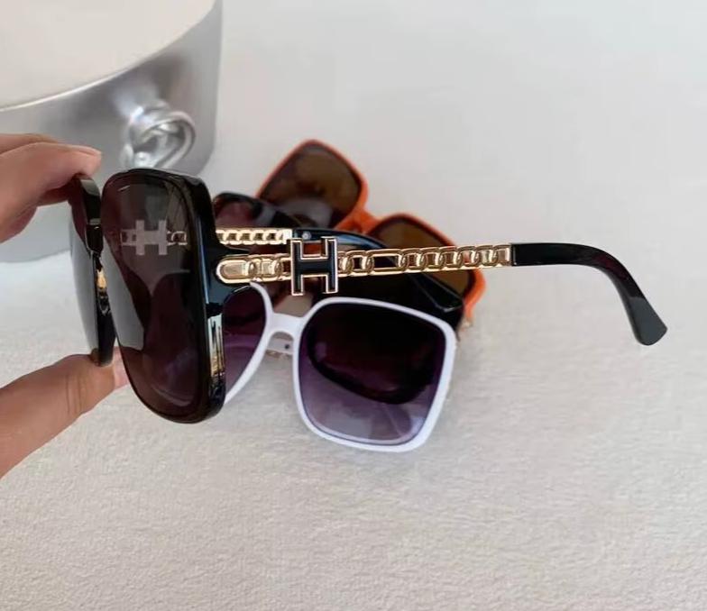 Women Men Designer Vintage Rays Mirror Square Letter Shades Sunglasses UV400