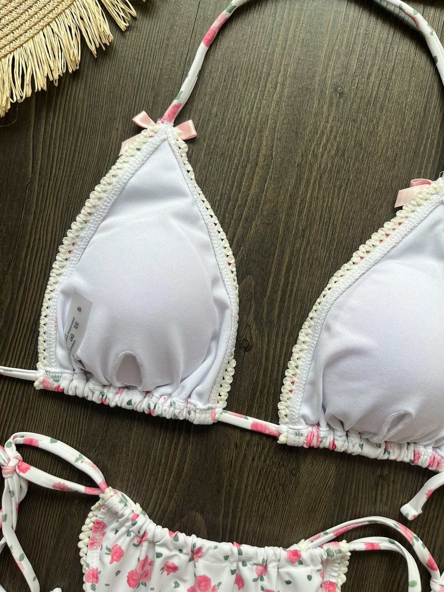 Two Pieces Micro Bikini Push Up Women Sexy Swimwear Brazilian Bikini Set Thong Swimsuit