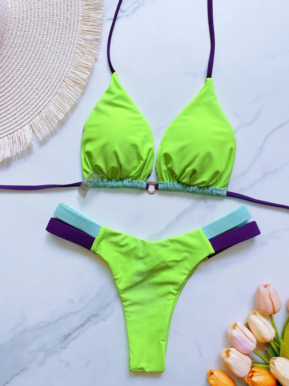 Sexy Micro Bikini Swimsuit Thong Bathing Brazilian Swimwear Suit